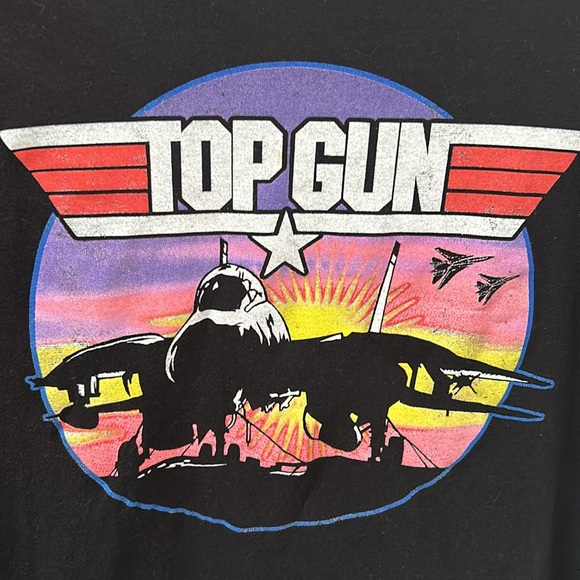 Top Gun Mens Medium T Shirt T-shirt - Picture 2 of 4
